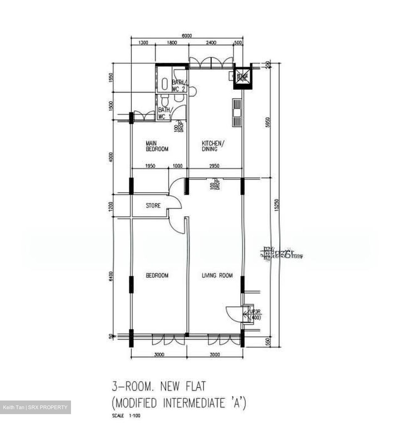 Blk 526 Bedok North Street 3 (Bedok), HDB 3 Rooms #591053111